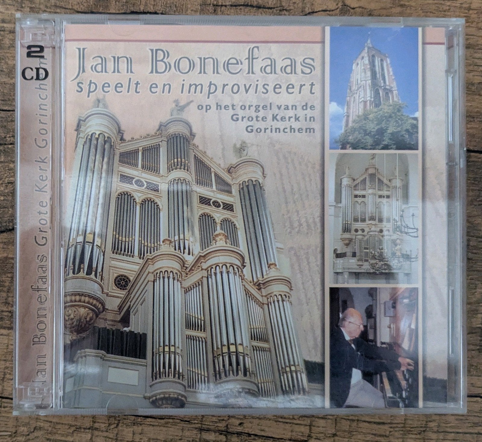 2CD - Jan Bonefaas  orgel Gorinchem, Gebruikt, Overige componisten, Modernisme tot heden, Ophalen of Verzenden
