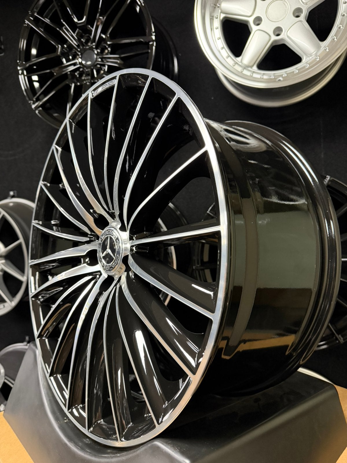 20 inch velgen voor Mercedes AMG look 5x112 C E KLASSE W213, Velg(en), Nieuw, Ophalen of Verzenden, Personenwagen