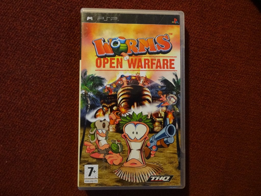 PSP Worms Open Warfare , Sony Playstation Portable, Avontuur en Actie, Gebruikt, 2 spelers, Ophalen of Verzenden
