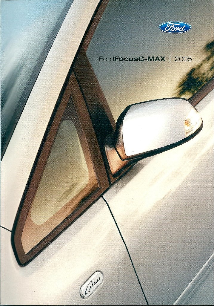 Brochure Ford Focus C-Max 2005, Ophalen of Verzenden, Gelezen, Ford