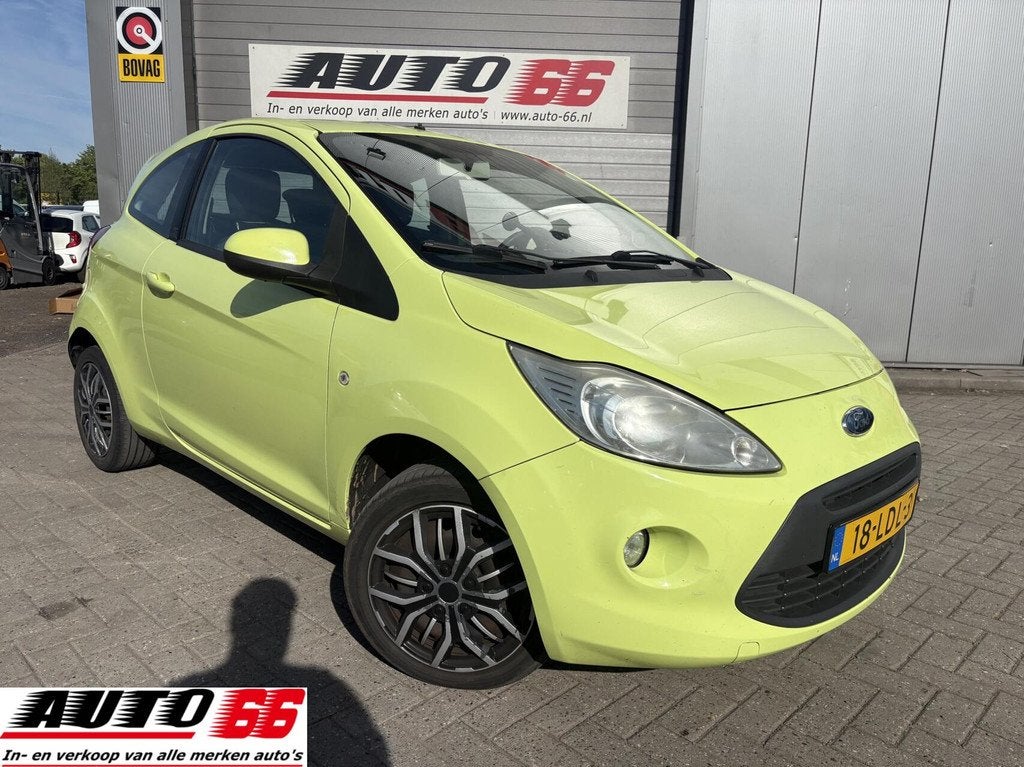 Ford Ka 1.2 Limited AIRCO APK tot 07-2027, Voorwielaandrijving, Stof, Gebruikt, 4 cilinders
