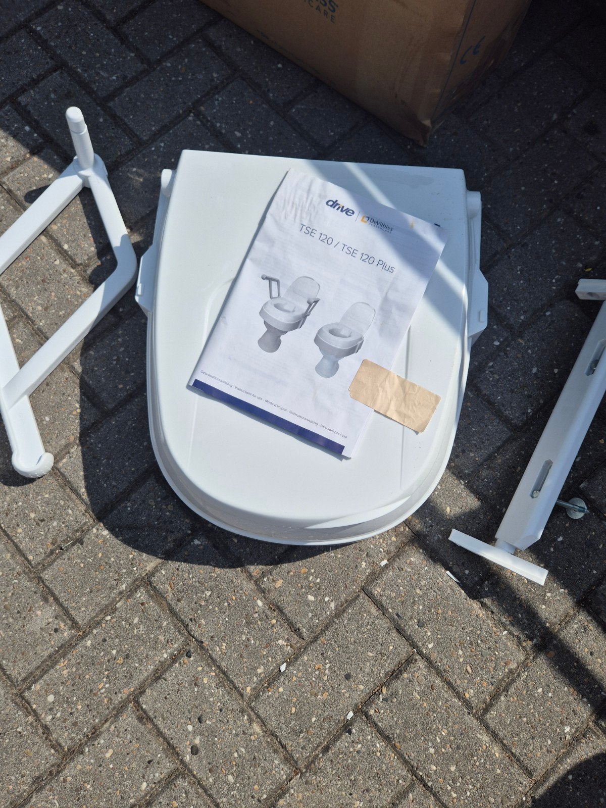 Drive Medical TSE 120 toiletverhoger, Caravans en Kamperen, Ophalen of Verzenden, Nieuw