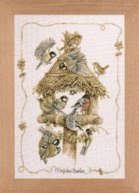 Borduurpakket Vogelhuisje Marjolein Bastin 34274, ., Nieuw, Ophalen of Verzenden, .