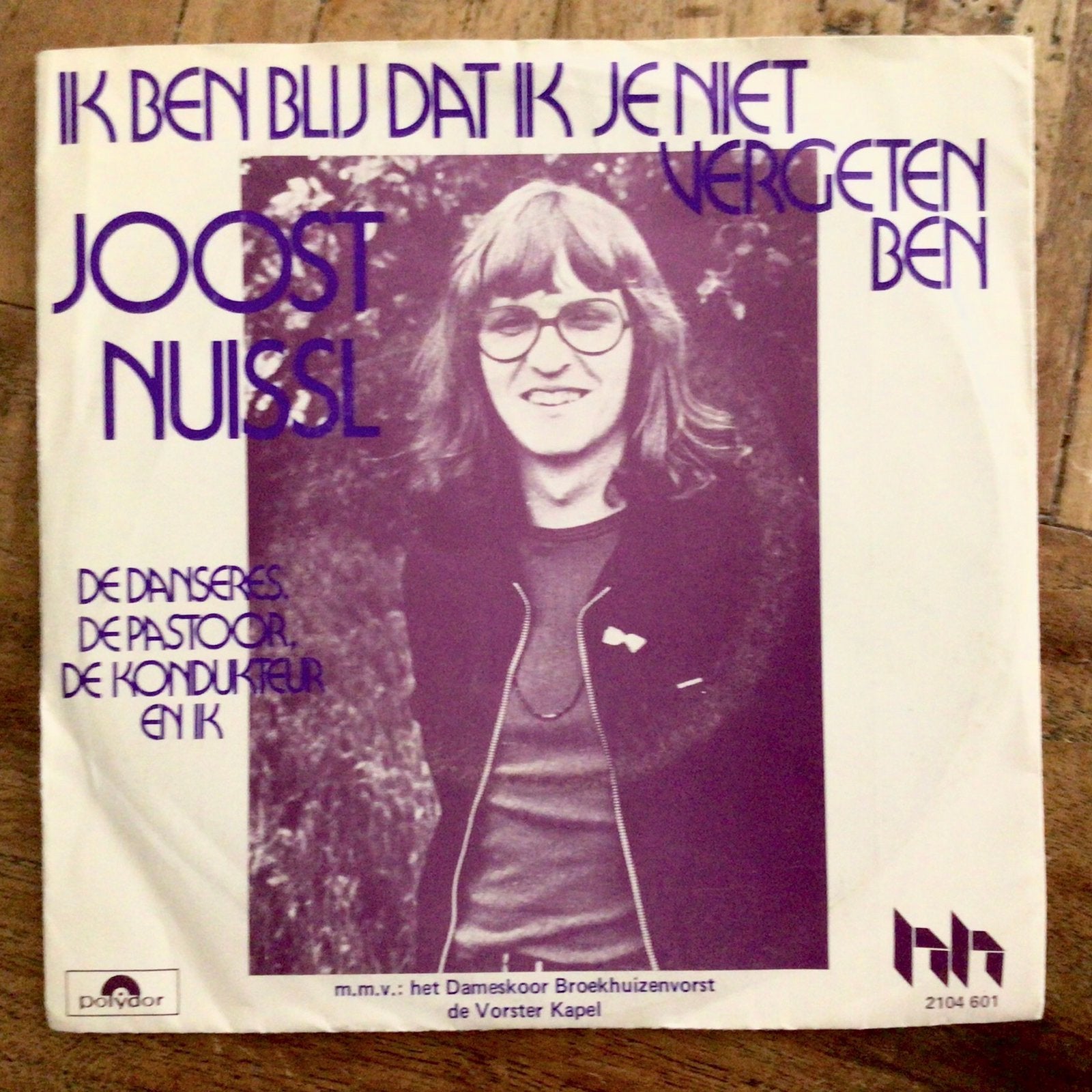 Joost Nuissl - Ik ben blij dat ik je niet vergeten ben, Ophalen of Verzenden, Zo goed als nieuw