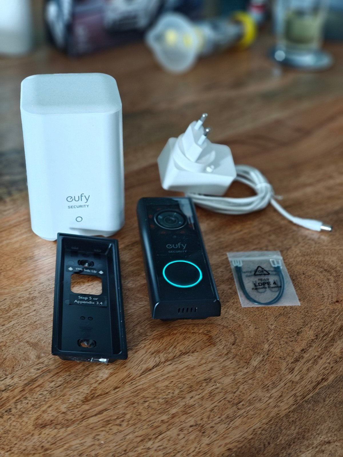 Eufy Security HomeBase 2 met Video Deurbel 2K, Gebruikt, Ophalen of Verzenden, Compleet systeem, Overige soorten