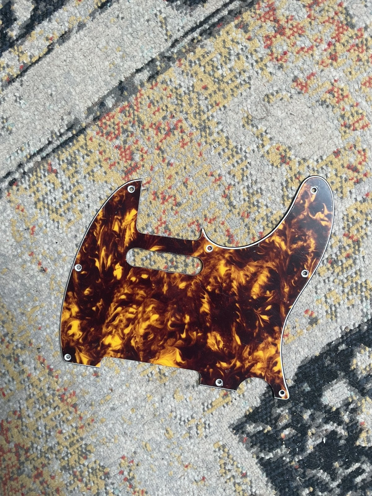 Telecaster Slagplaat Marble Yellow, Ophalen of Verzenden, Zo goed als nieuw, Overige materialen