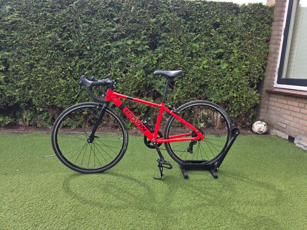 B'twin Racefiets 8-12 jaar, Minder dan 10 versnellingen, Minder dan 49 cm, Ophalen of Verzenden, Zo goed als nieuw