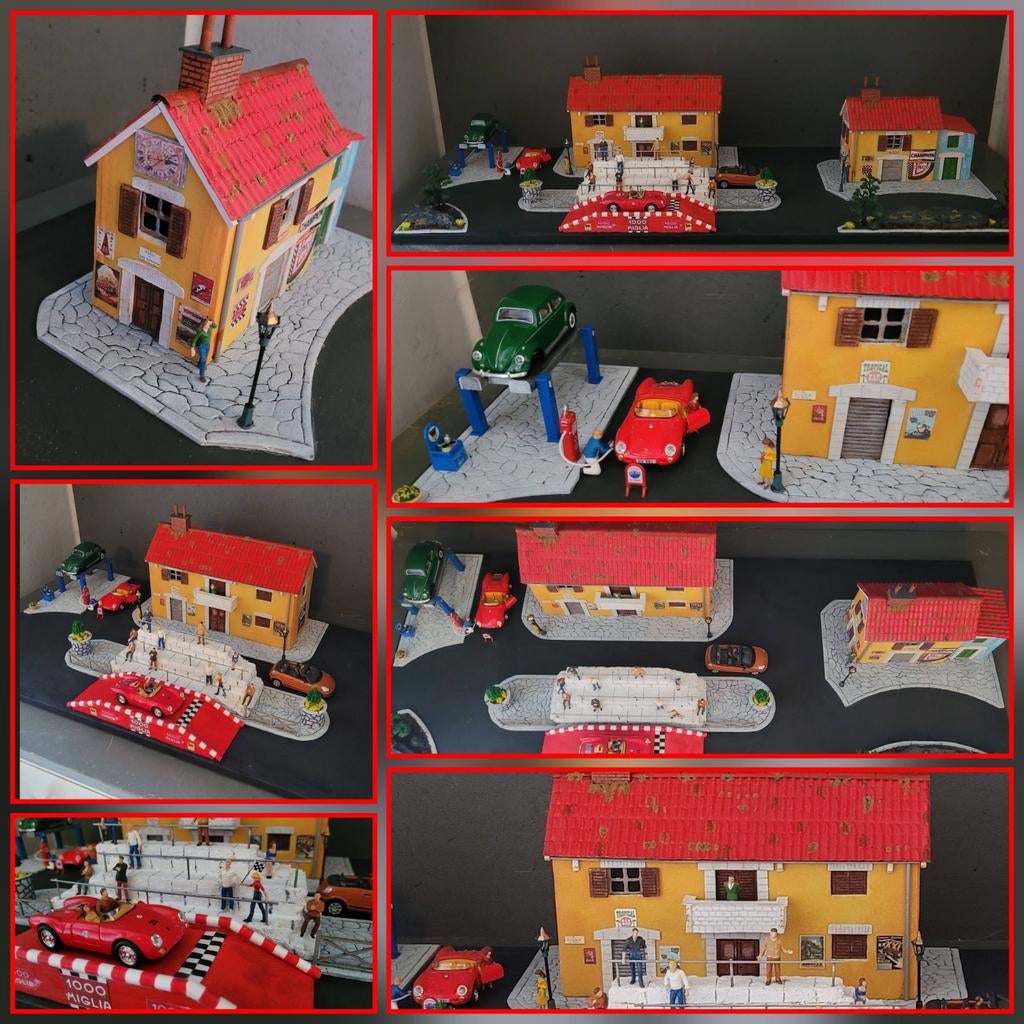 Uw huis, boerderij, bedrijf, vakantiehuis  in miniatuur., Ophalen of Verzenden