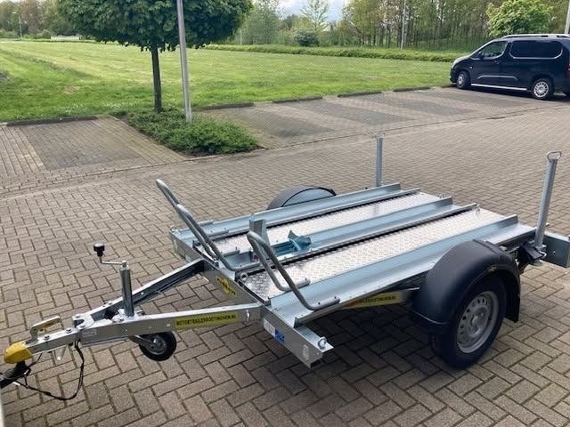 Motoraanhanger Motortrailer Humbaur ongeremd 750kg tempo 100, Ophalen, Zo goed als nieuw