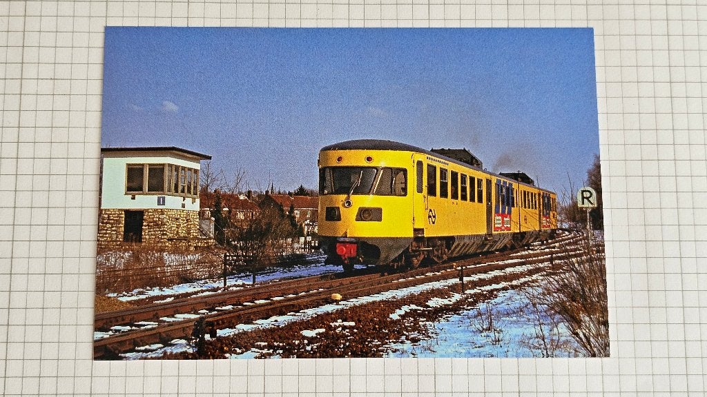 Foto TREIN NS Nederlandse Spoorwegen Diesel DE2 Plan X, Verzenden, Gebruikt, Trein, Overige typen