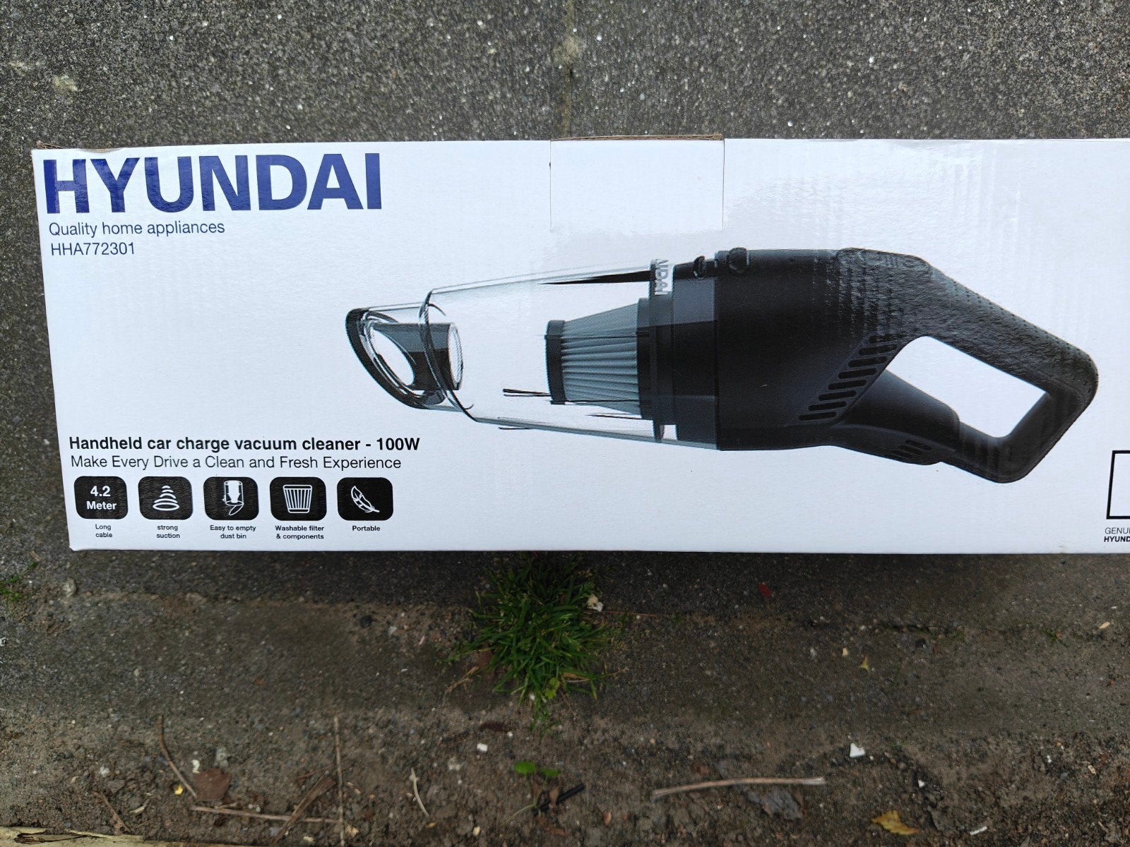 Hyundai auto stofzuiger nieuw in doos, Ophalen of Verzenden