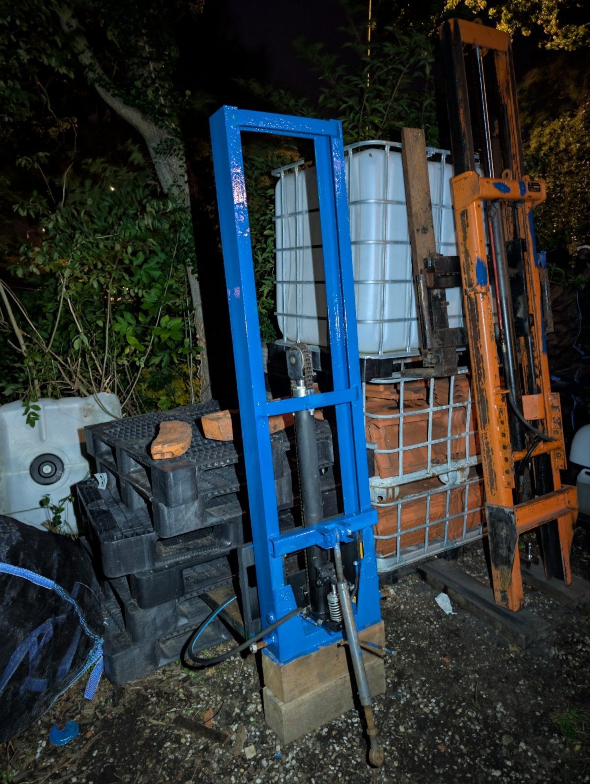 Hydraulische hefmast voor tractor, Ophalen of Verzenden