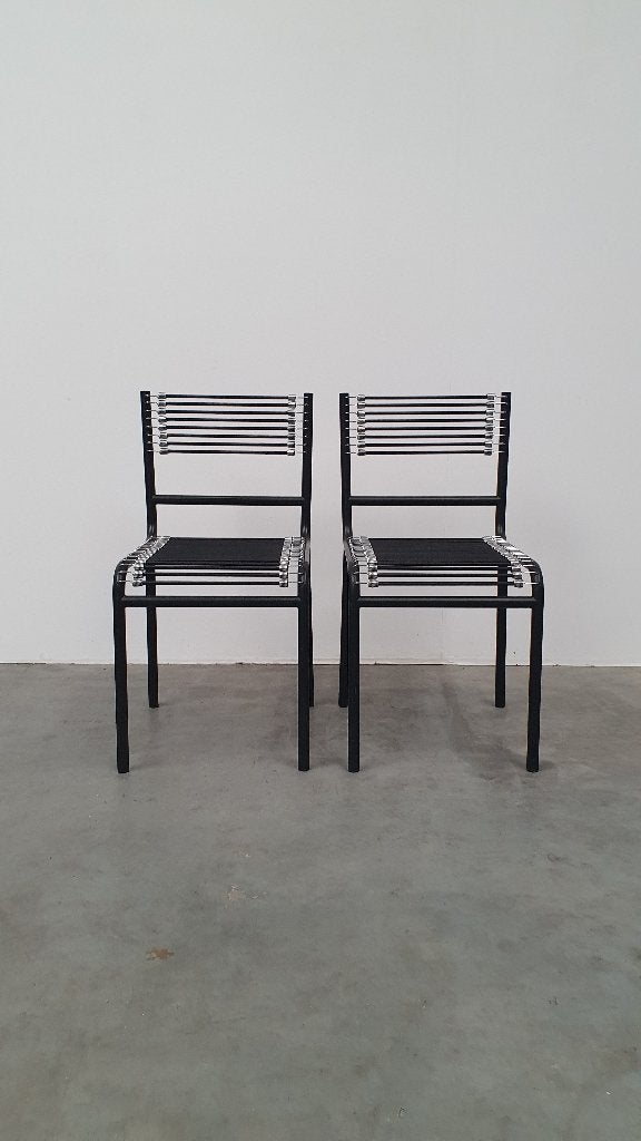 Sandows Rene Herbst bauhaus design stoelen vintage, Ophalen, Gebruikt, Twee, ,