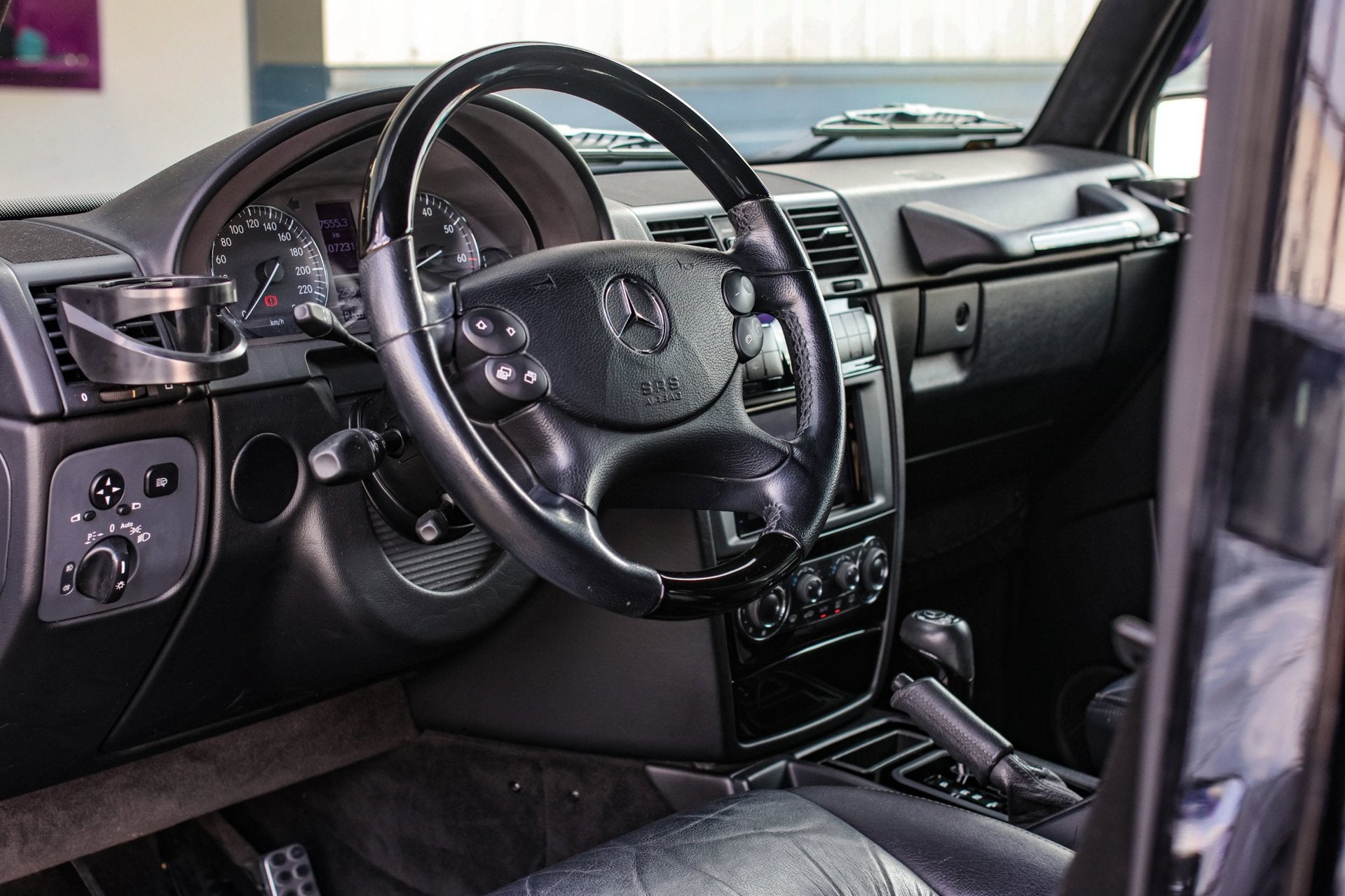Mercedes-Benz G-klasse 500 Lang *BTW Auto*Schuifdak*Leder*El, Auto's, Automaat, Parkeercamera, Gebruikt, G-Klasse