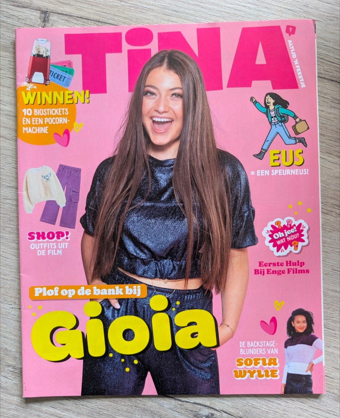 Tina Magazine - Editie 7 - Met Gioia, Verzenden, Zo goed als nieuw, Damesbladen
