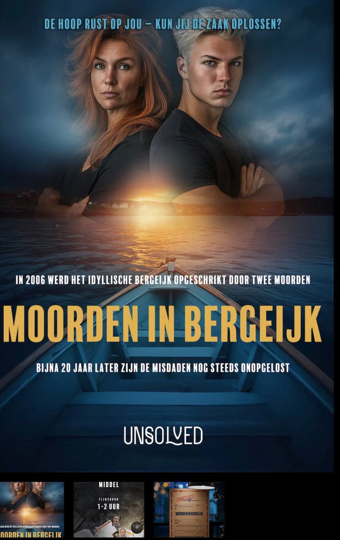 Moordraadsel Unsolved Murder in Bergeijk, Eén persoon, Vrijkaartje specifieke film