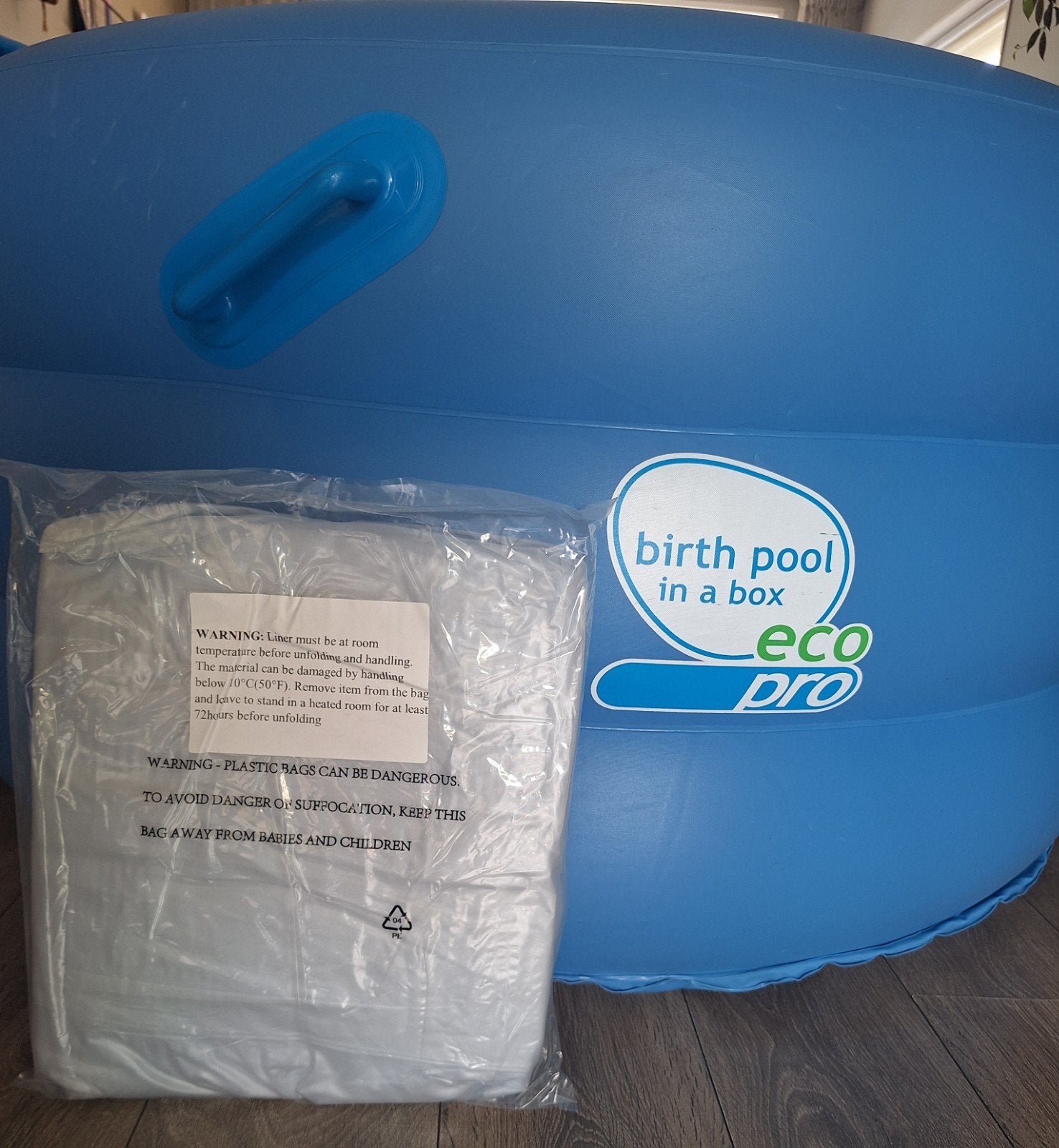 hoes / liner 2 persoons birthpool in a box regular bevalbad, Ophalen of Verzenden, Nieuw, Overige typen