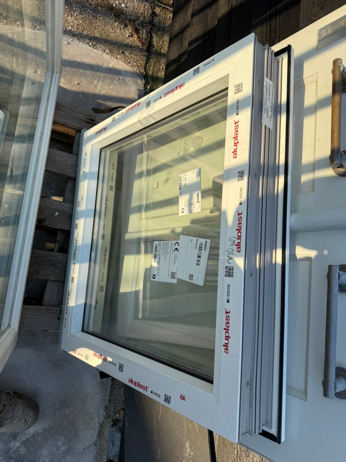 Aluplast kozijn afmeting 780 mm breed x 755 mm hoog., 75 tot 150 cm, Kunststof, Raamkozijn, Nieuw