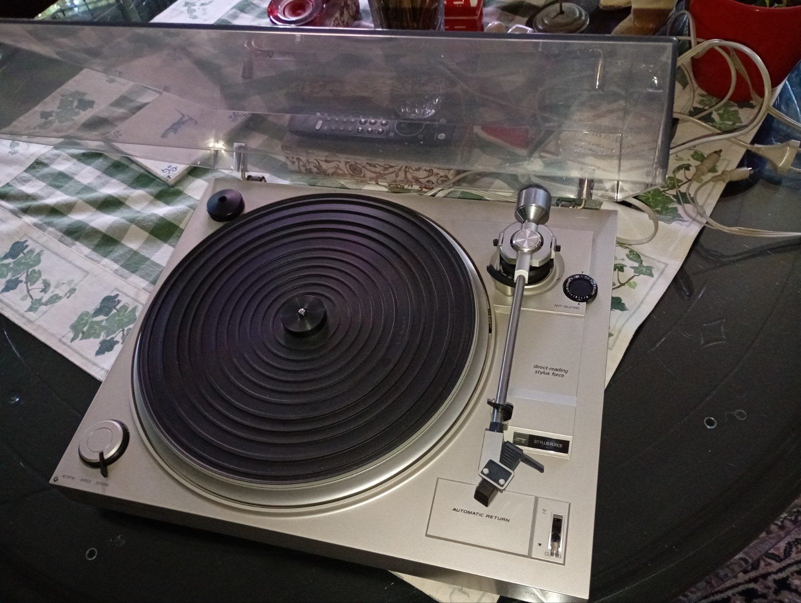 Philips F7111  Platenspeler, Ophalen of Verzenden, Gebruikt, Philips