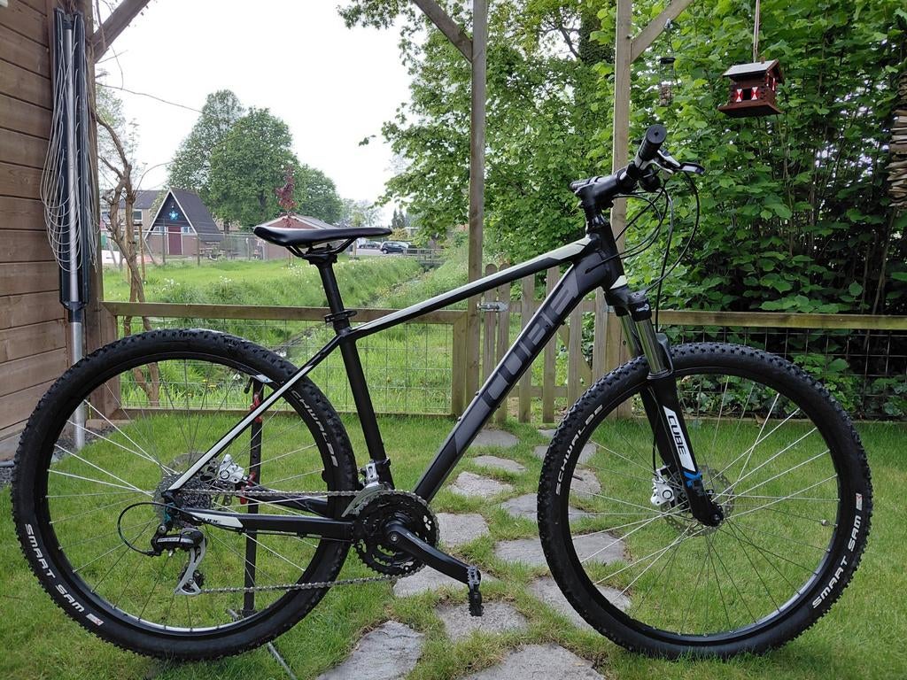 MOUNTAINBIKE CUBE AIM FRAMEMAAT M, Fietsen en Brommers, Fietsen | Mountainbikes en ATB, Gebruikt, Hardtail, 45 tot 49 cm, Schijfrem