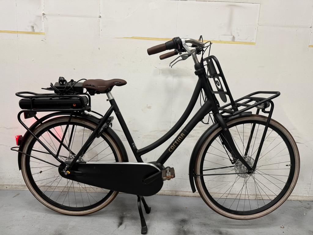 Nette Cortina U4 transport E-bike met 1658 km op de teller, Overige merken, Gebruikt, Versnellingen, Trommelrem