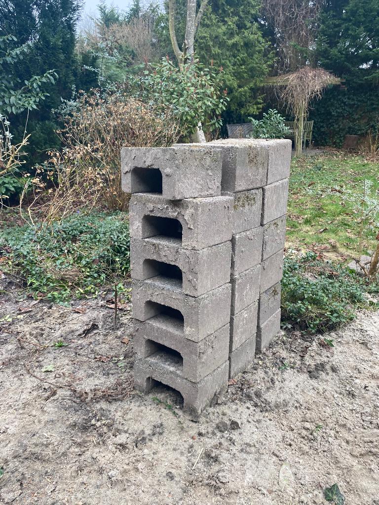 Stenen, Ophalen, Gebruikt, Beton, Klinkers