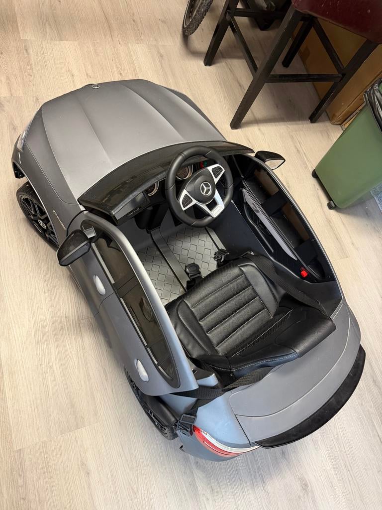 Mercedes-Benz AMG Kinder Elektrische Auto - Grijs, Ophalen