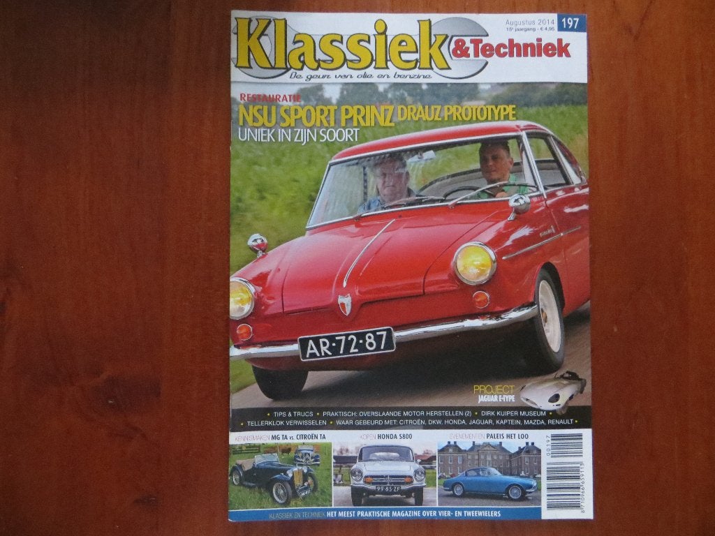 Klassiek en Techniek 197 NSU Sportprinz Drauz prototype, Ophalen of Verzenden, Nieuw, Honda