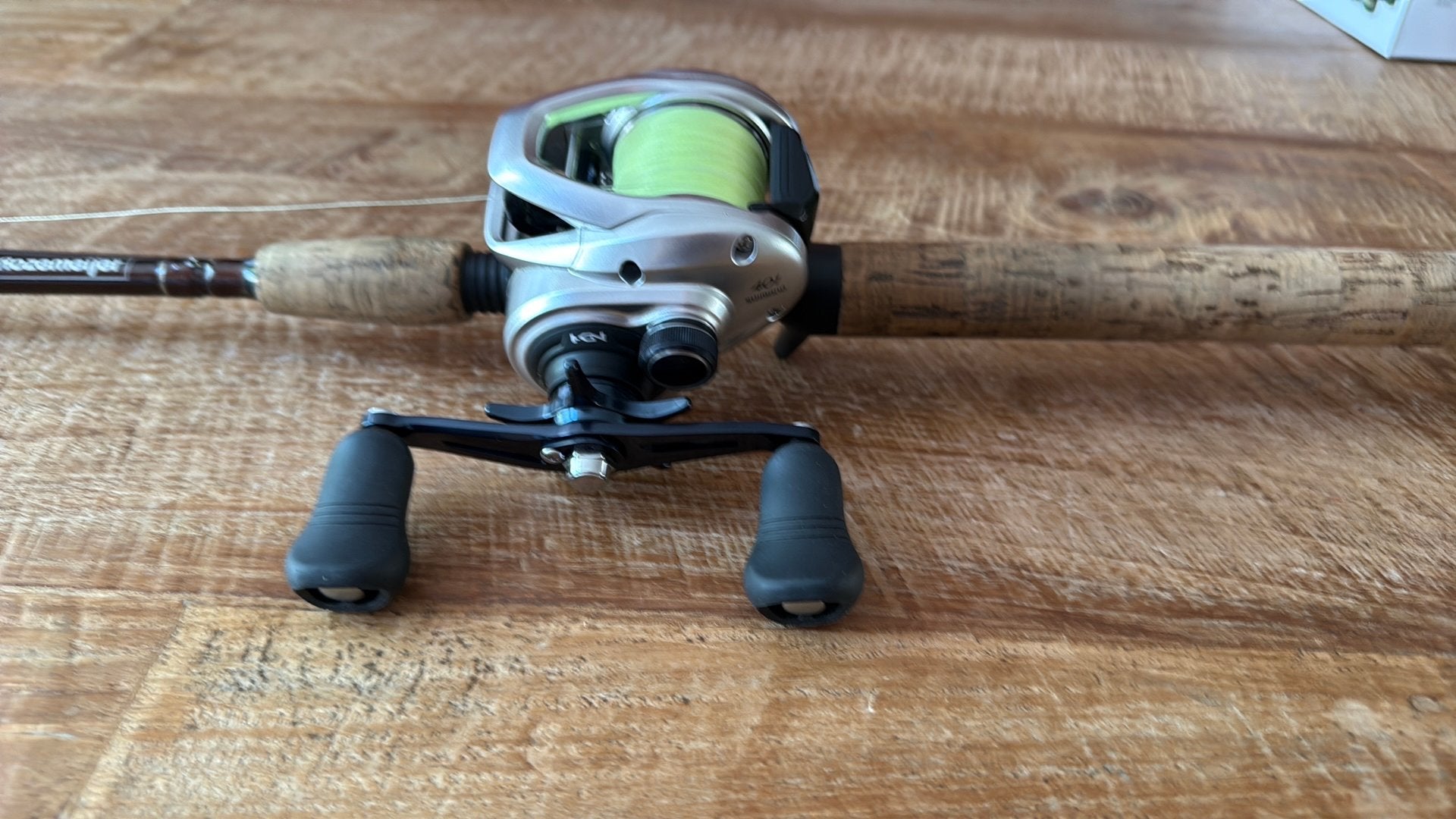 Roofvis setje. Rozemeijer met Shimano reel., Ophalen, Zo goed als nieuw, Overige typen