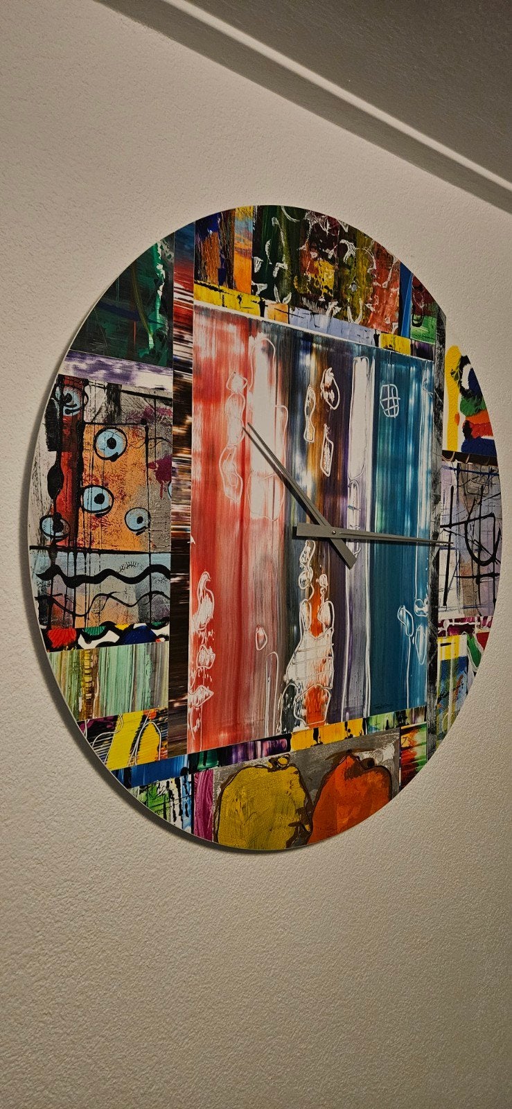 Unieke Wandklok Ferdi de Bruijn - Kunstzinnig Design, Ophalen of Verzenden, Nieuw, Wandklok