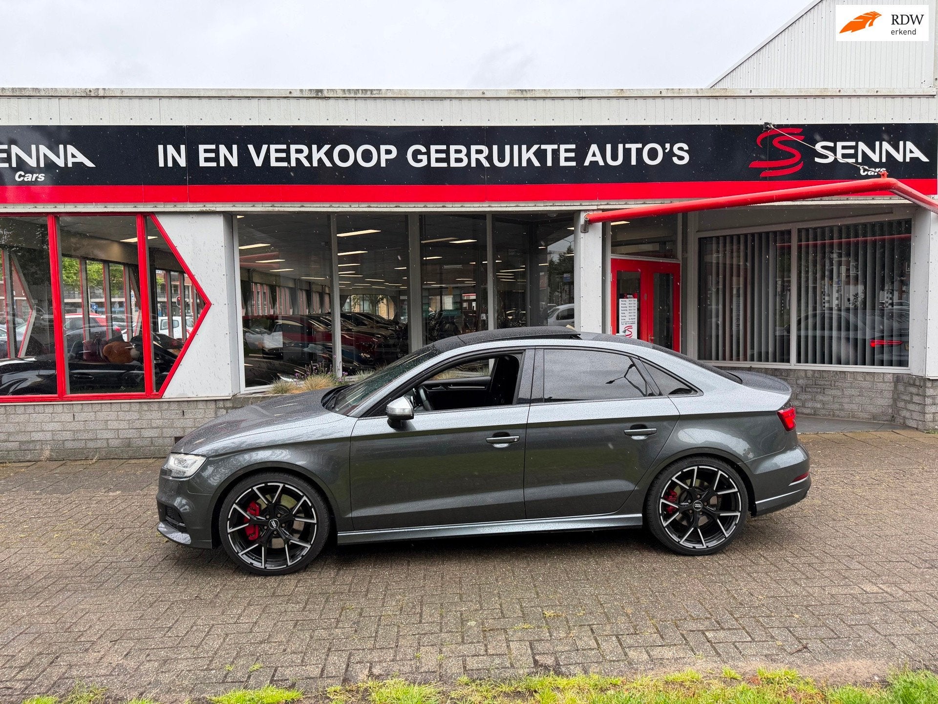 Audi S3 Limousine 2.0 TFSI Quattro - 310 PK - 2018 - Pano !, Auto's, Audi, Automaat, S3, 15 km/l, Gebruikt