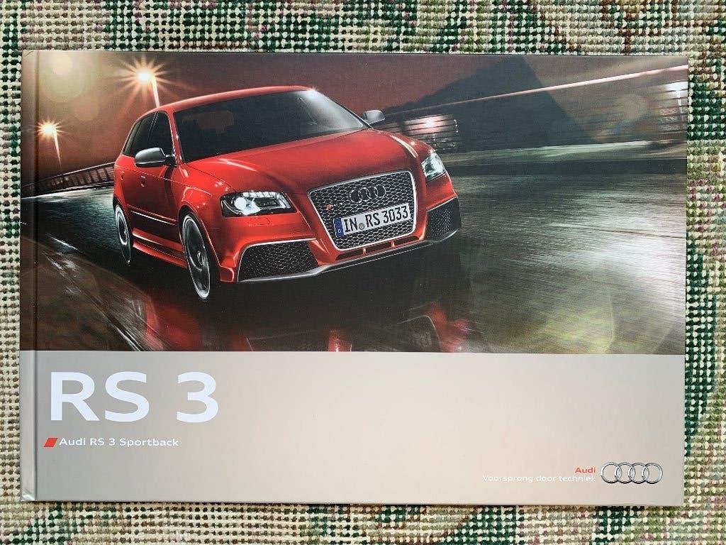 Nederlandse hardcover brochure Audi RS3 2010 nieuw!, Boeken, Nieuw, Ophalen of Verzenden, Audi, Audi