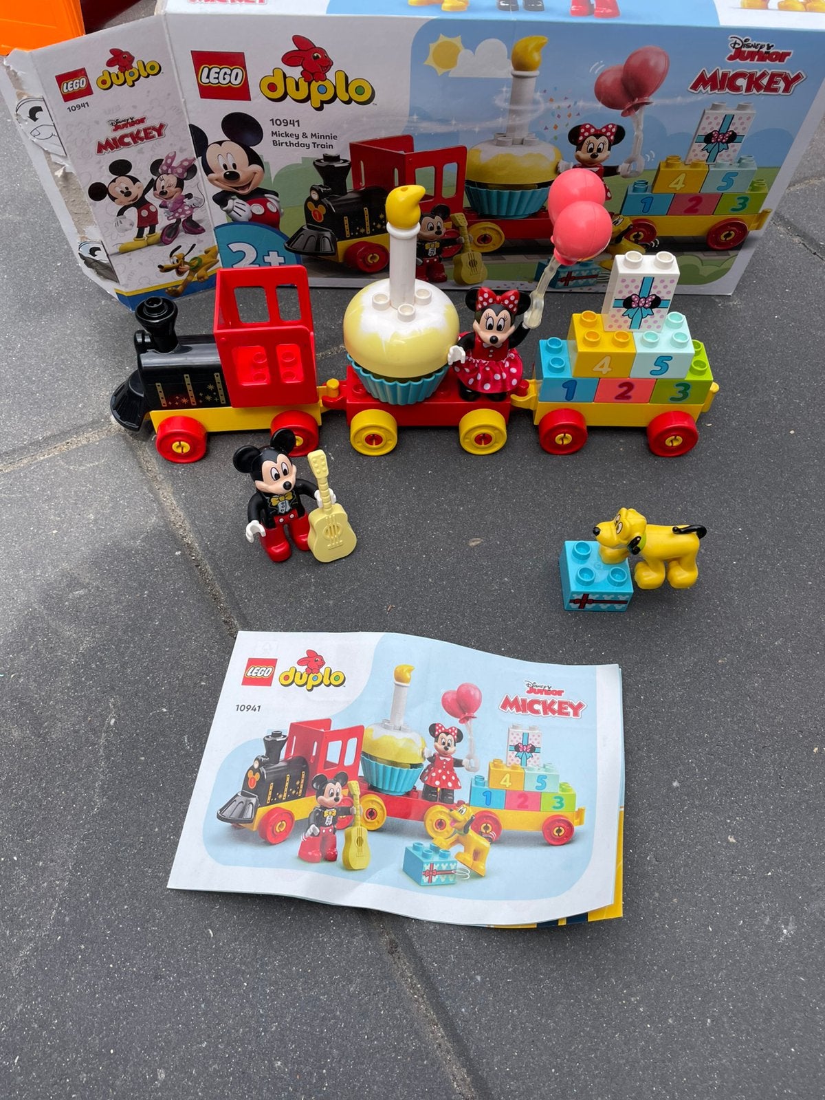 Micky en minni mouse, Ophalen, Zo goed als nieuw