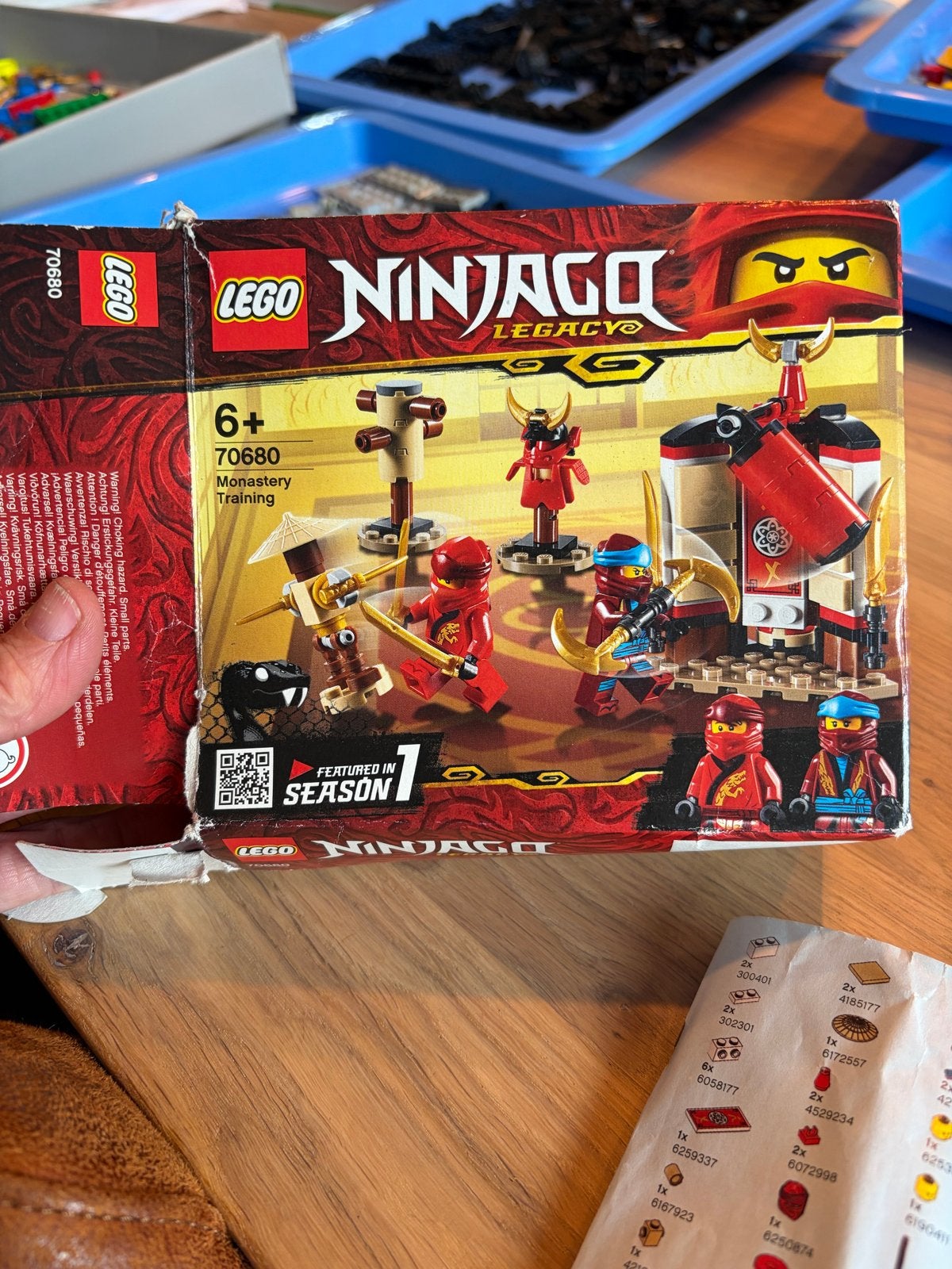 LEGO Ninjago Legacy 70680 Klooster Training, Ophalen of Verzenden, Zo goed als nieuw