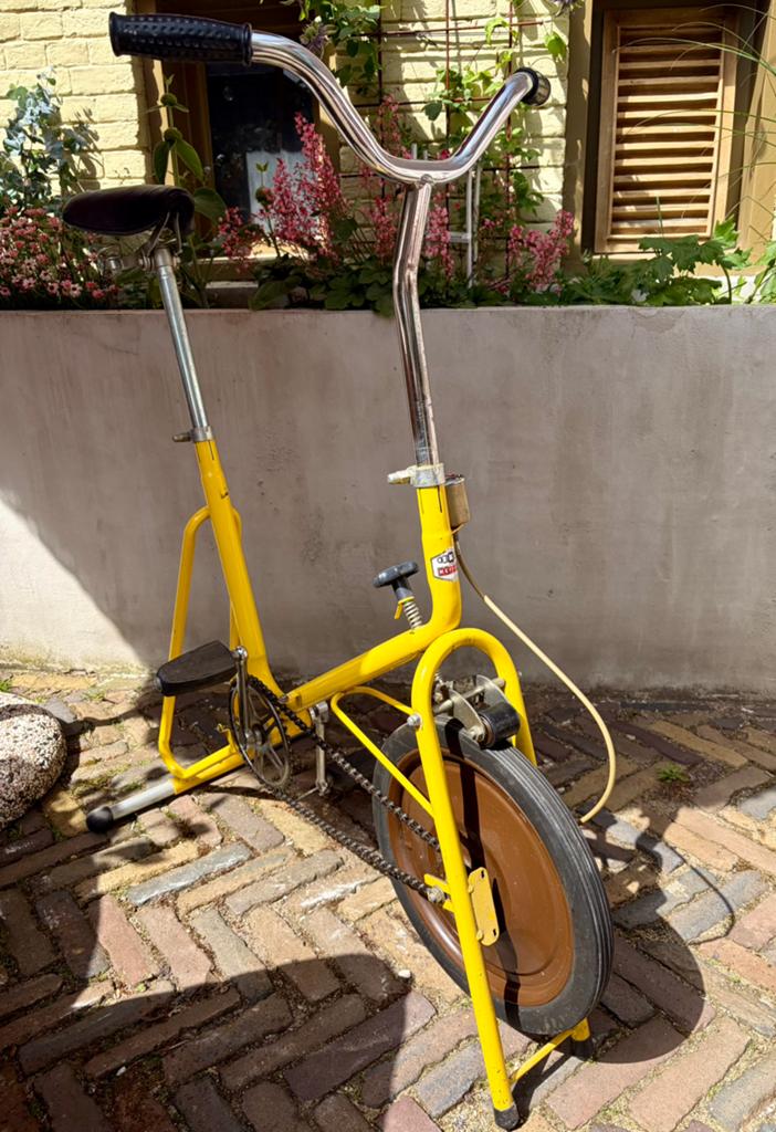 Vintage Kettler gele hometrainer, Ophalen, Jaren '60 of nieuwer