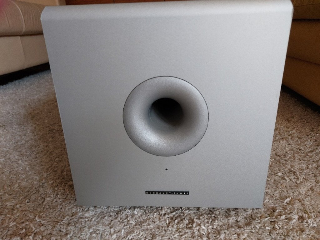Subwoofer Mordaunt, Ophalen, Subwoofer, Zo goed als nieuw, 60 tot 120 watt