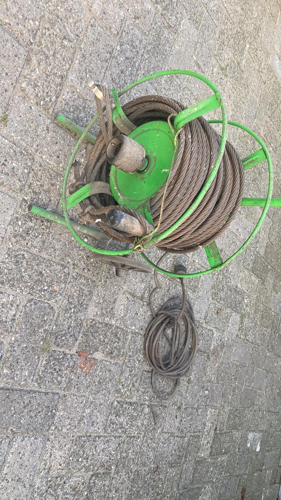 Stalen kabel op haspel - Gebruikt, Ophalen of Verzenden, Gebruikt, Handmatig