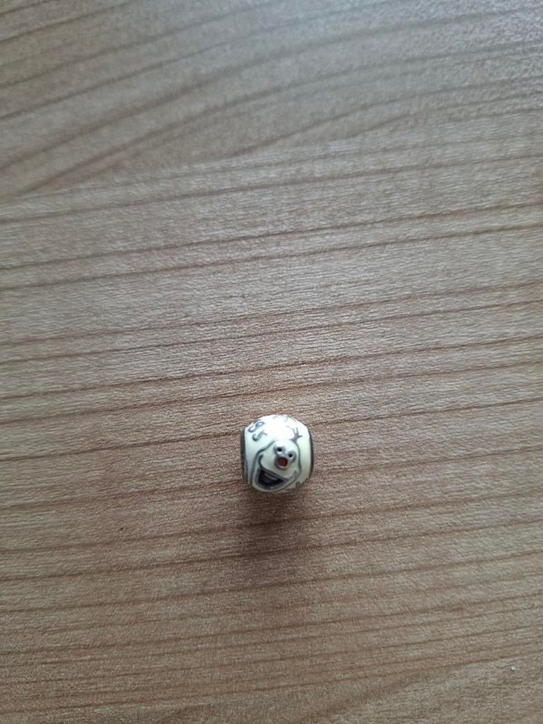 Pandora Disney Olaf *Warm Hugs*, Sieraden, Tassen en Uiterlijk, Bedels, Ophalen of Verzenden, Zo goed als nieuw, Zilver, Pandora
