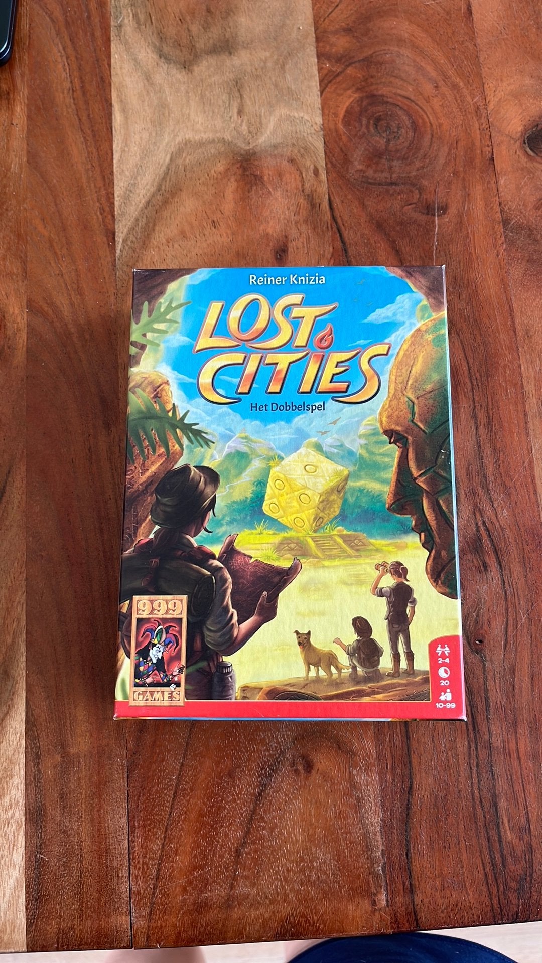 Lost cities dobbelspel, Ophalen of Verzenden, Zo goed als nieuw