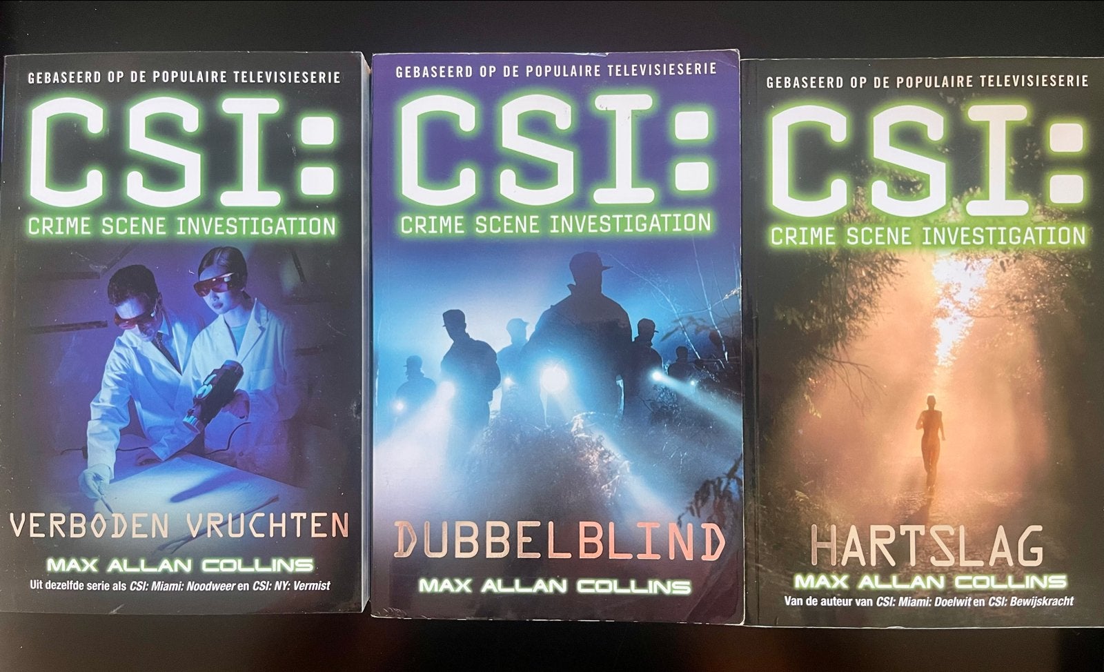 CSI: Crime Scene Investigation Boeken - Combideal (3 stuks), Boeken, Detectives, Ophalen of Verzenden, Gelezen