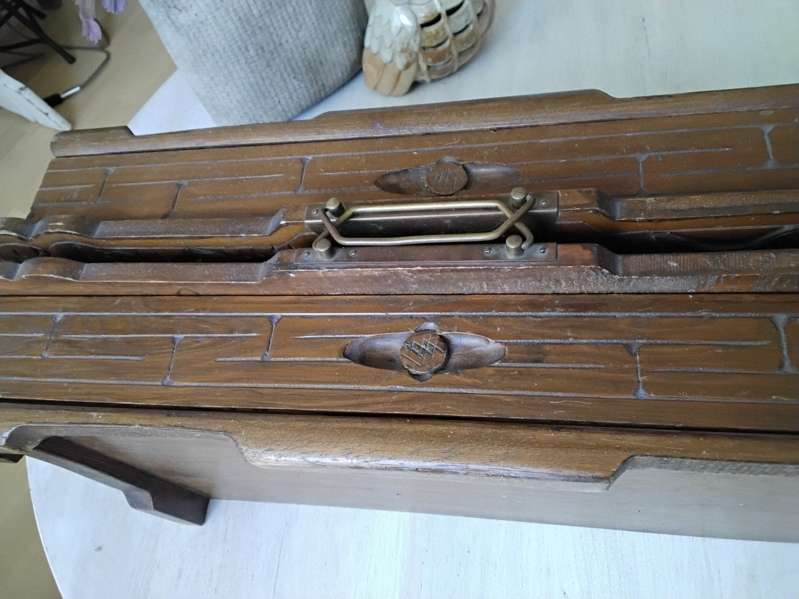 Antiek chinees  houten  filatorium, Vijf spelers of meer, Ophalen, Zo goed als nieuw, Thais