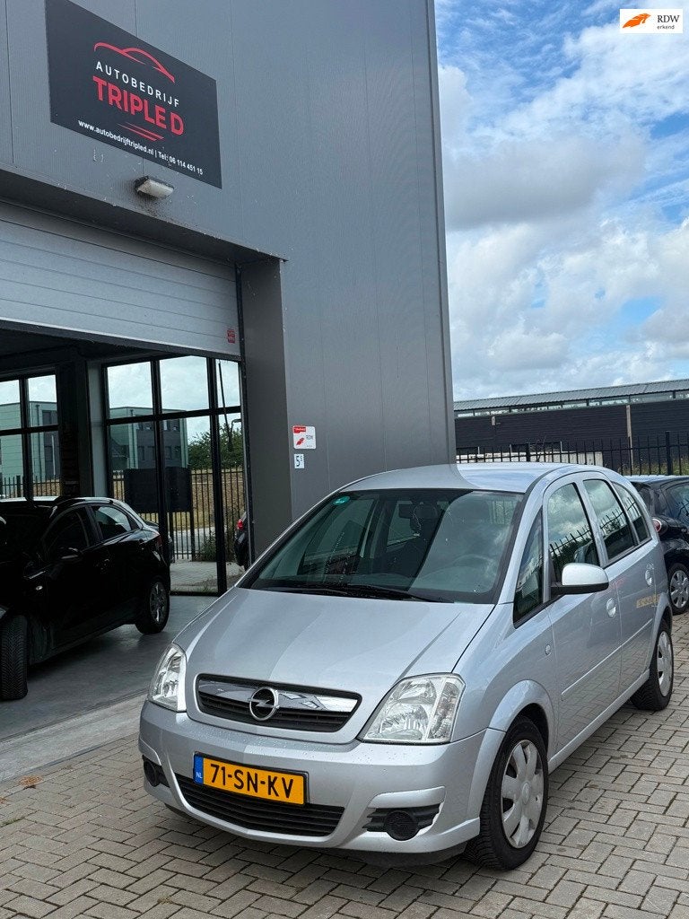 Opel Meriva 1.6-16V Enjoy automaat, 2e eigenaar, Auto's, Opel, Gebruikt, Origineel Nederlands, Grijs, Meriva