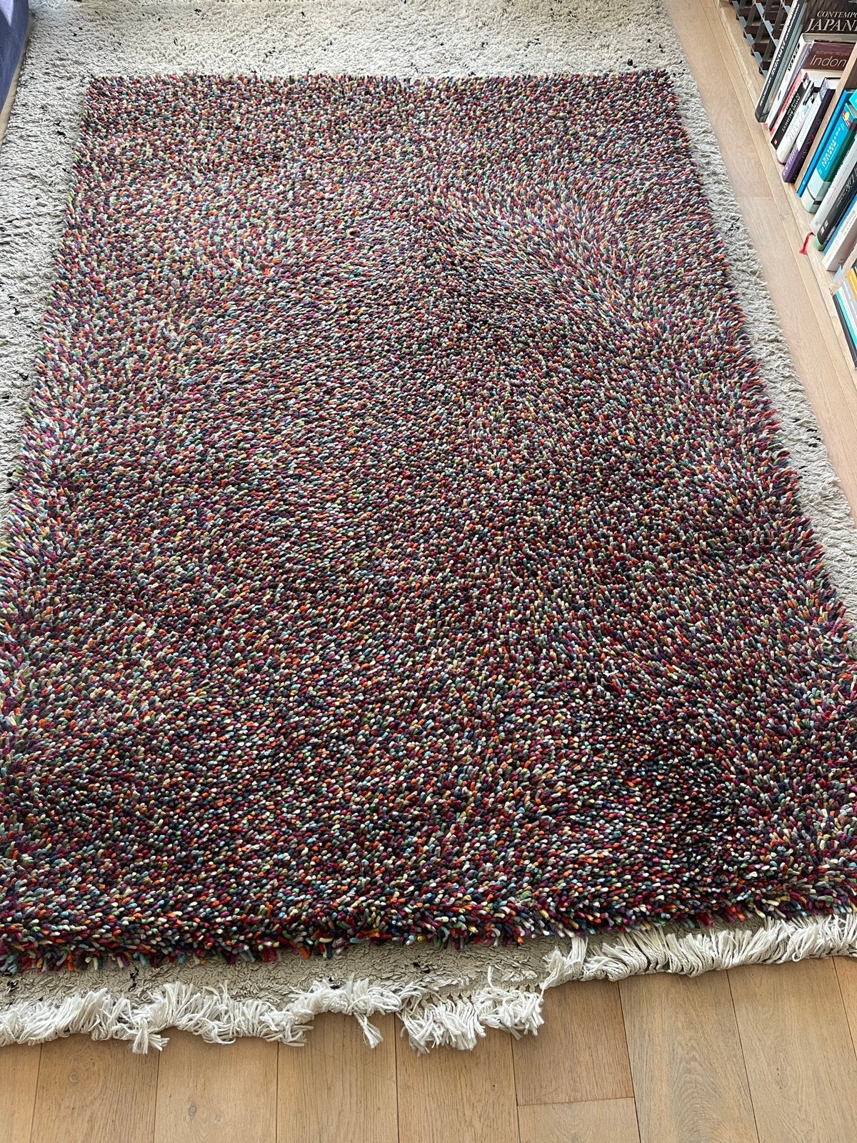 Foto 2 van IKEA Örsted wollen vloerkleed 170x240 cm