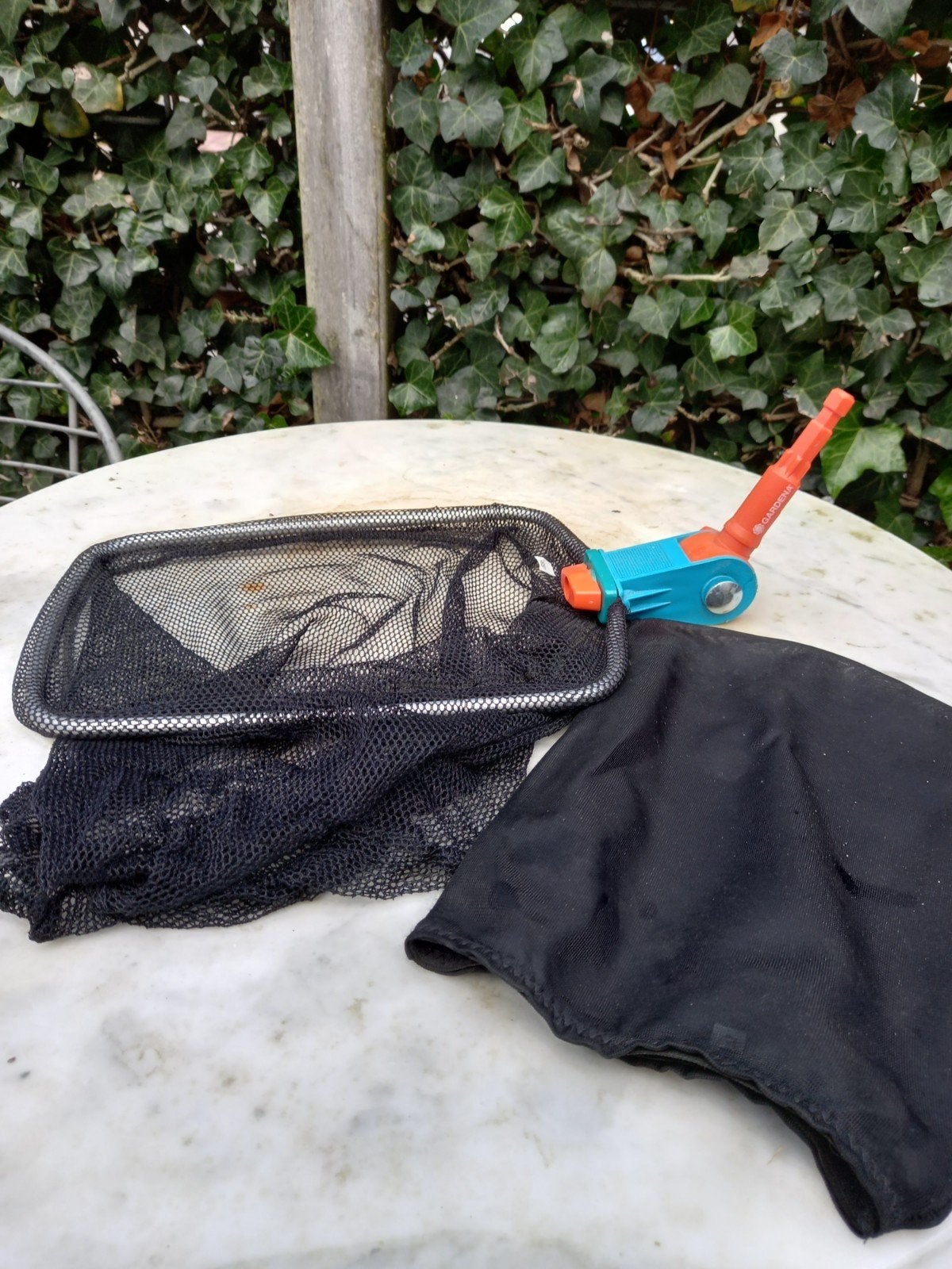 Gardena Schepnet/Visnet /Bladnet, Ophalen