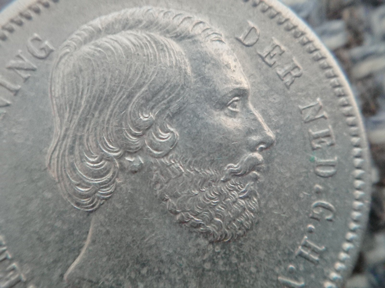 Schitterend schaars kwartje 25 cent 1890 a Willem III, Ophalen of Verzenden, Koning Willem III, 25 cent, Zilver