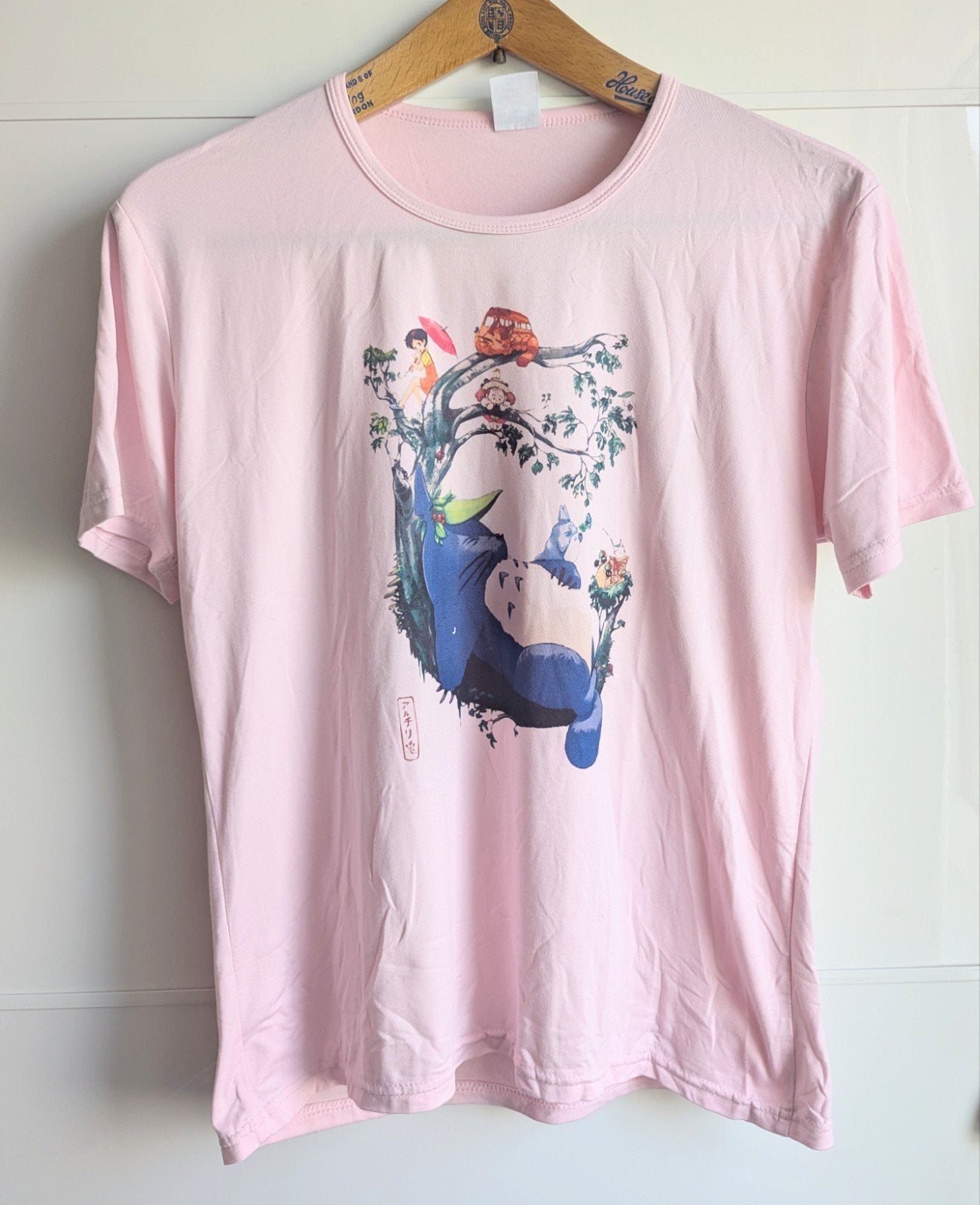 Anime shirt maat 2xl valt als L print van Hayao Myazaki, Kleding | Dames, Maat 42/44 (L), Nieuw, Ophalen of Verzenden, Korte mouw