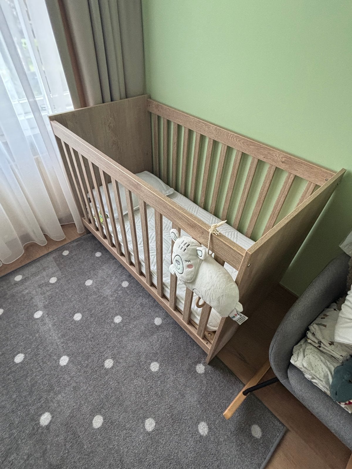 Europe Baby NOVA Ledikant, Kinderen en Baby's, Babywiegjes en Ledikanten, Ophalen, Zo goed als nieuw, Ledikant