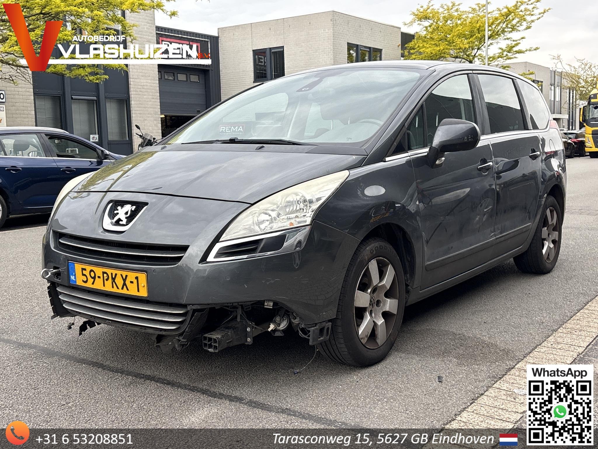 Peugeot 5008 1.6 THP ST 7p. | KOPPELING DEFECT! |, Auto's, Voorwielaandrijving, Euro 5, Stof, Gebruikt