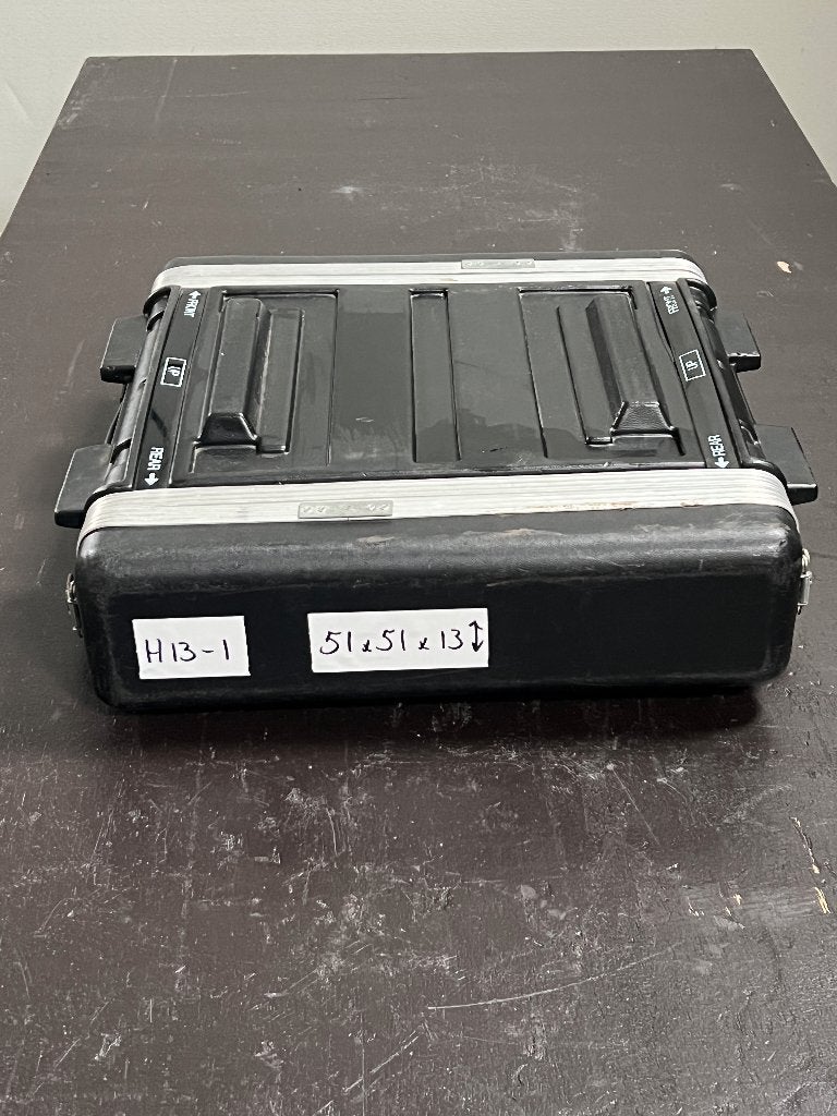 flightcase  nr H13-1, Unicase, 19 inch 2HE, Muziek en Instrumenten, Behuizingen en Koffers, Ophalen, Overige instrumenten, Flightcase
