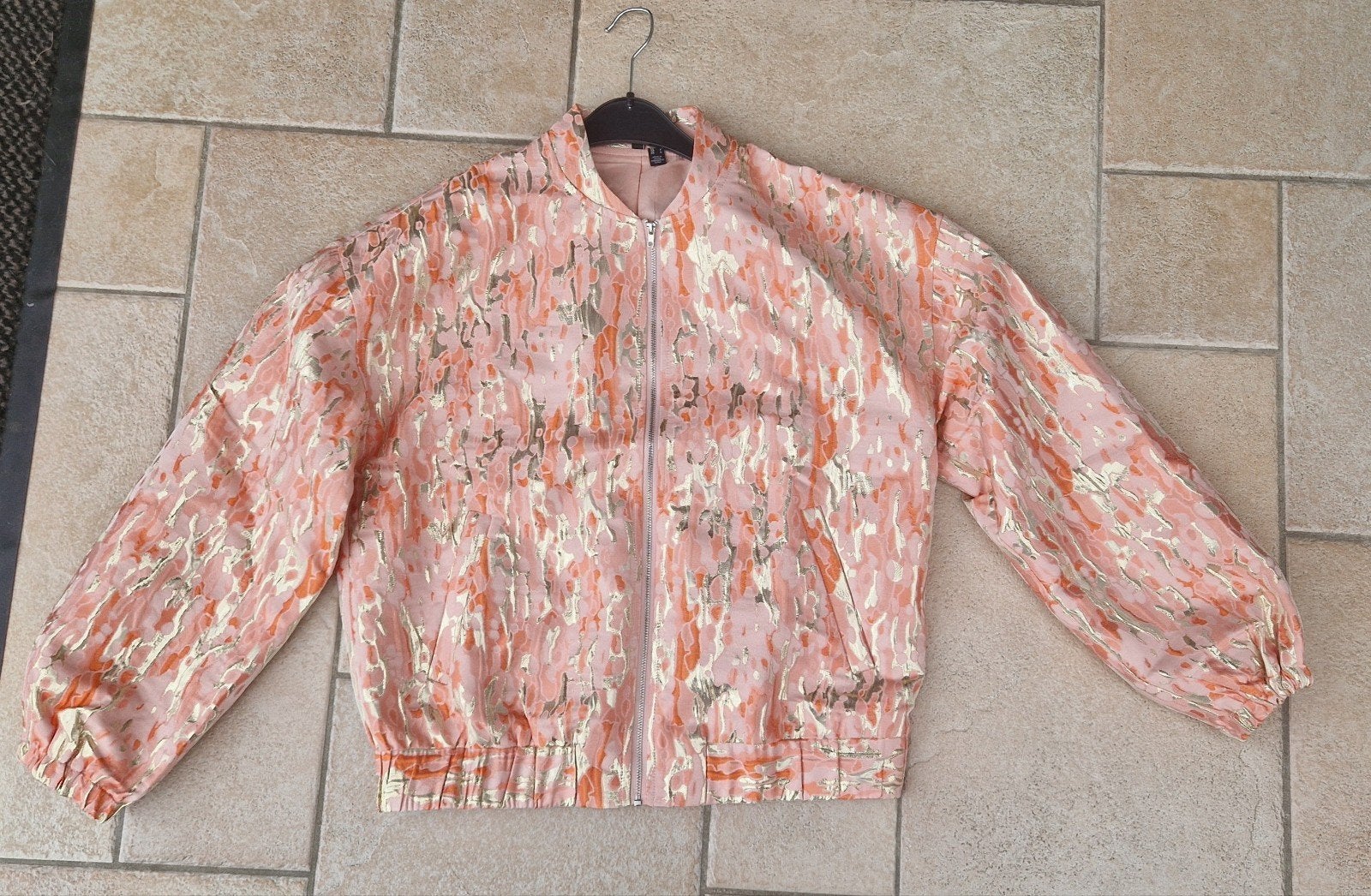 Vero Moda VMBarbara LS Jacquard Bomberjack Maat S, Vero Moda, Ophalen of Verzenden, Zo goed als nieuw, Roze